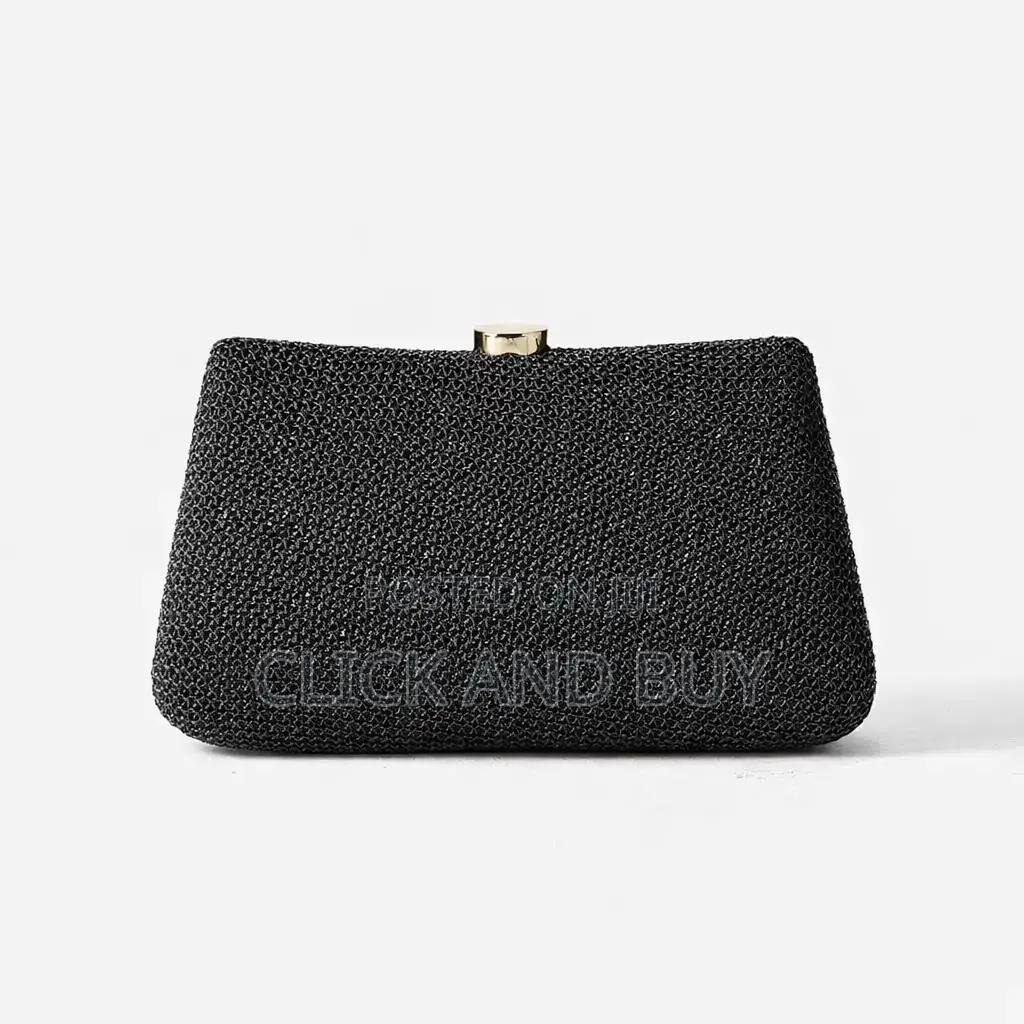 Evening Clutch Bag - Black