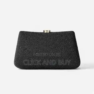 Evening Clutch Bag - Black