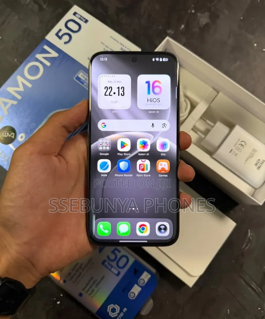 New Tecno Camon 50 Pro 256 GB Silver