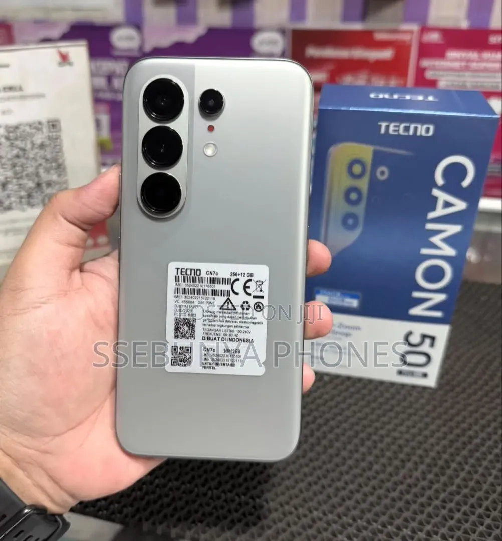 New Tecno Camon 50 Pro 256 GB Silver