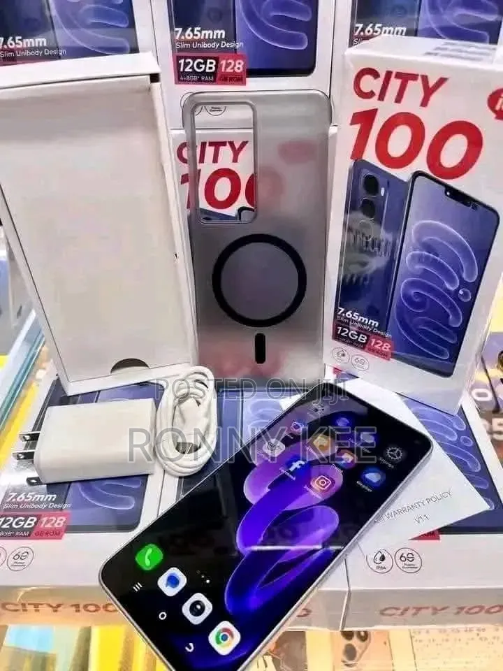 New Itel City 100 128 GB Gold