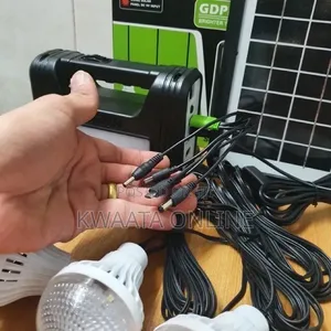 GD7 Plus Solar Lighting System, Portable All-in-One Solar Kit