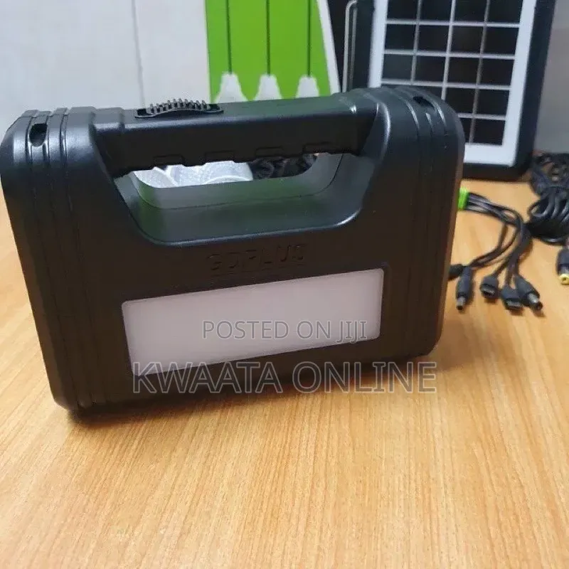 GD7 Plus Solar Lighting System, Portable All-in-One Solar Kit