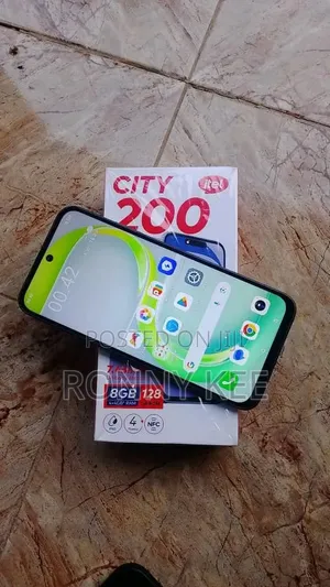 New Itel City 200 128 GB Silver