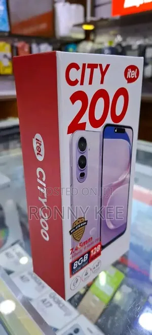 New Itel City 200 128 GB Pink
