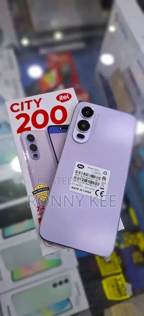 New Itel City 200 128 GB Pink
