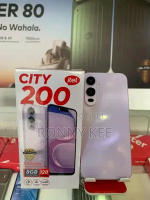 New Itel City 200 128 GB Pink