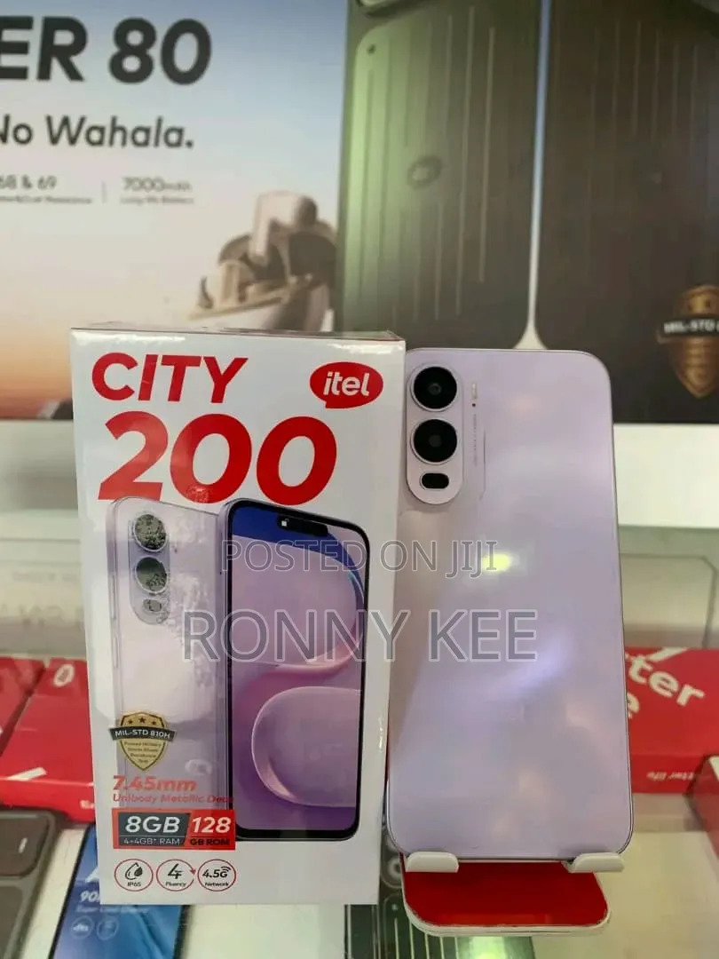 New Itel City 200 128 GB Pink