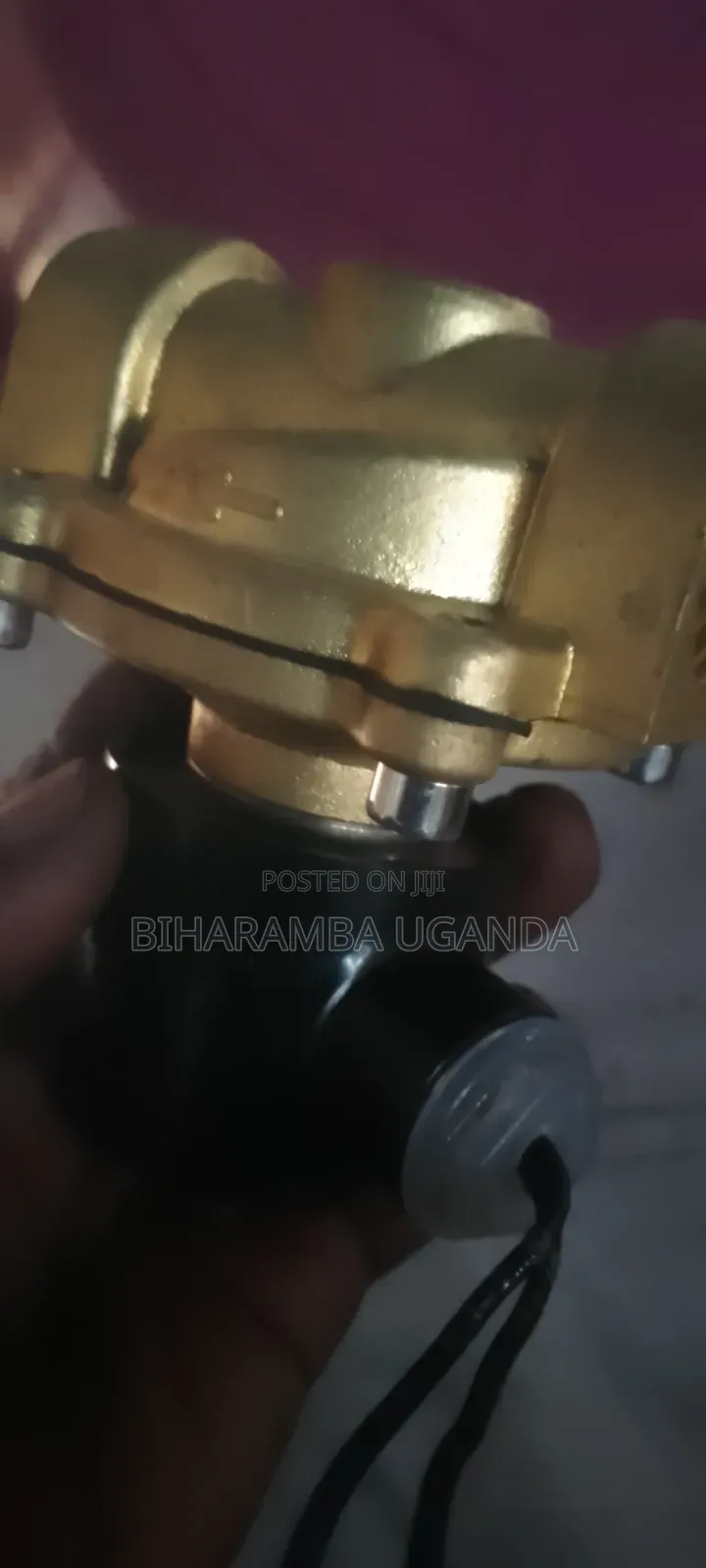 BOPU 1-Inch Brass Electric Solenoid Valve (DC 24V)