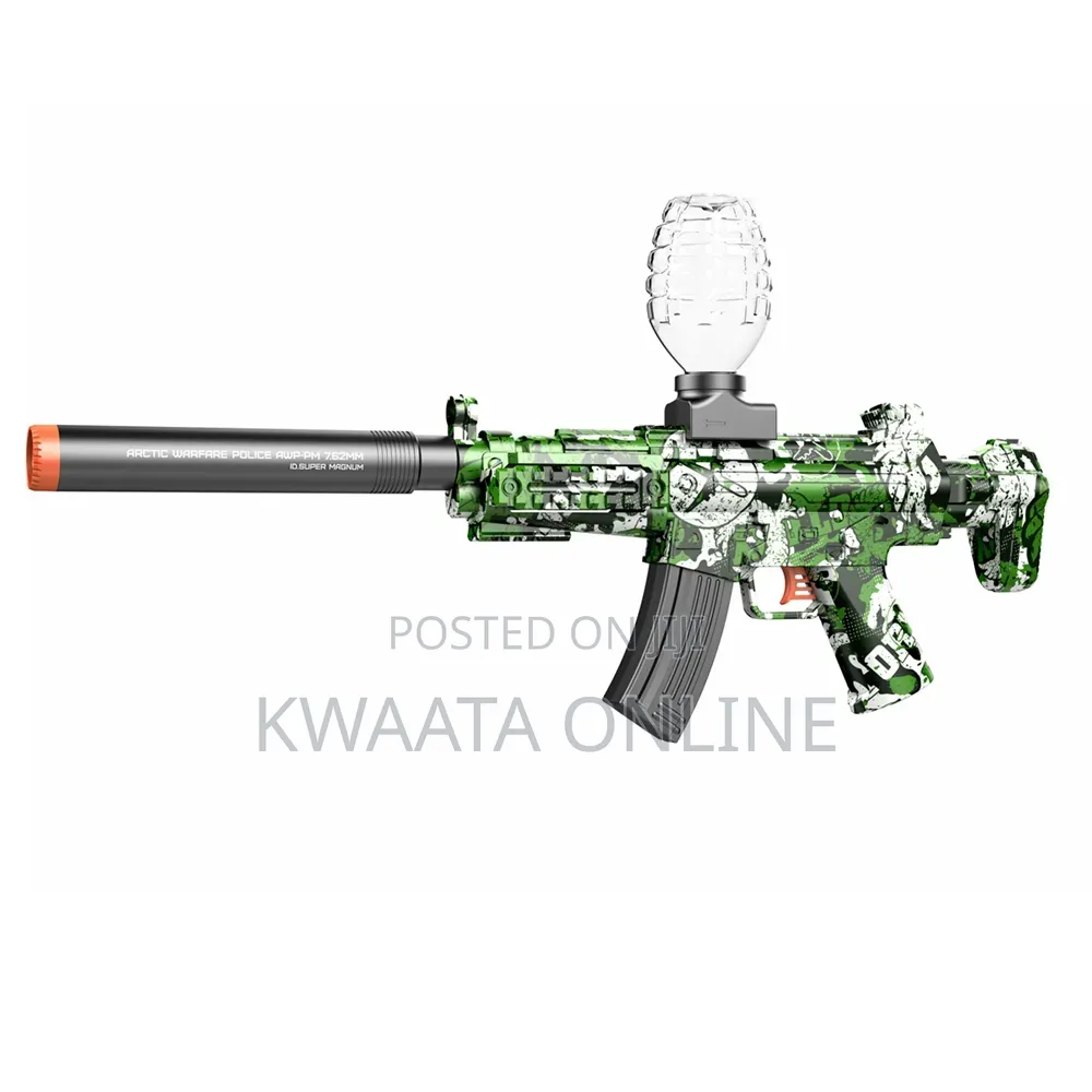 Tactical Gel Blaster Toy Gun With Hopper Magazine Water Bead Blaster