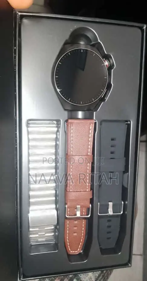 HainoTeko Watch 4 Pro Amoled Smartwatch (Hainoteko Rw32) BROWN