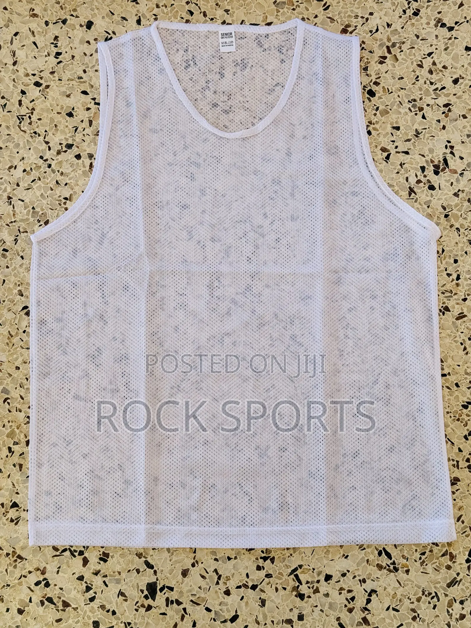 Football Training Bibs White