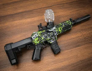 Tactical Gel Blaster Toy Gun With Hopper Magazine Water Bead Blaster