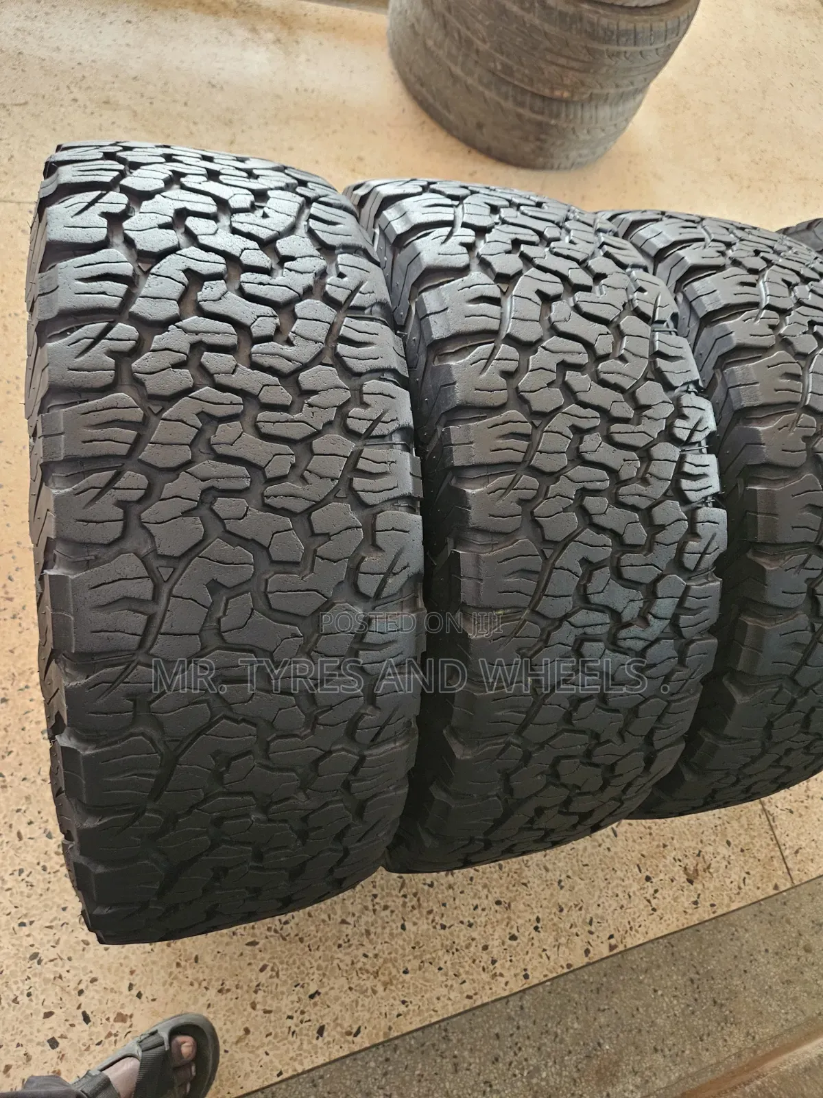 265 65 R17 BFGoodrich All Terrain AT Used Bt Still Gd Tires Almost New