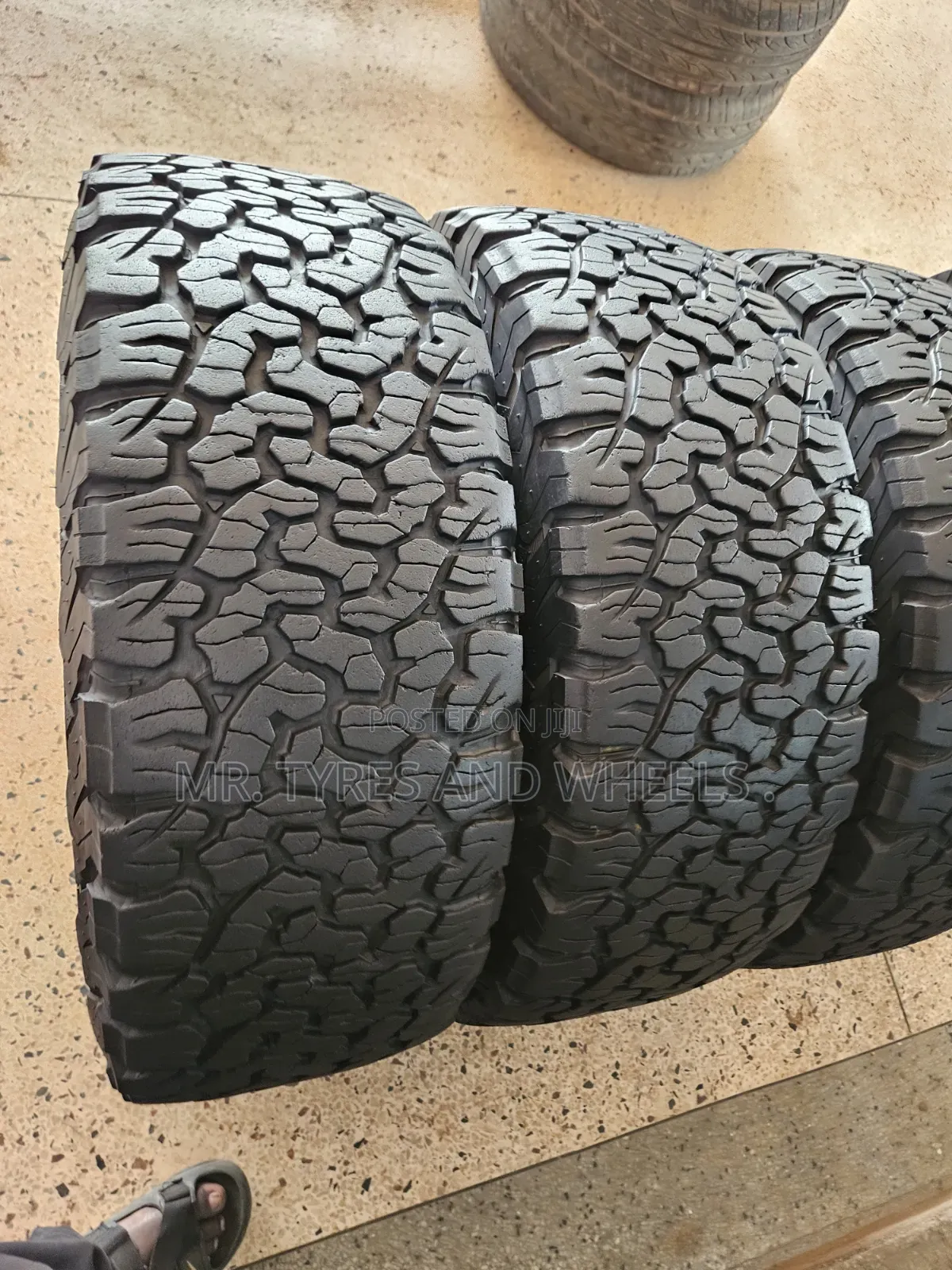 265 65 R17 BFGoodrich All Terrain AT Used Bt Still Gd Tires Almost New