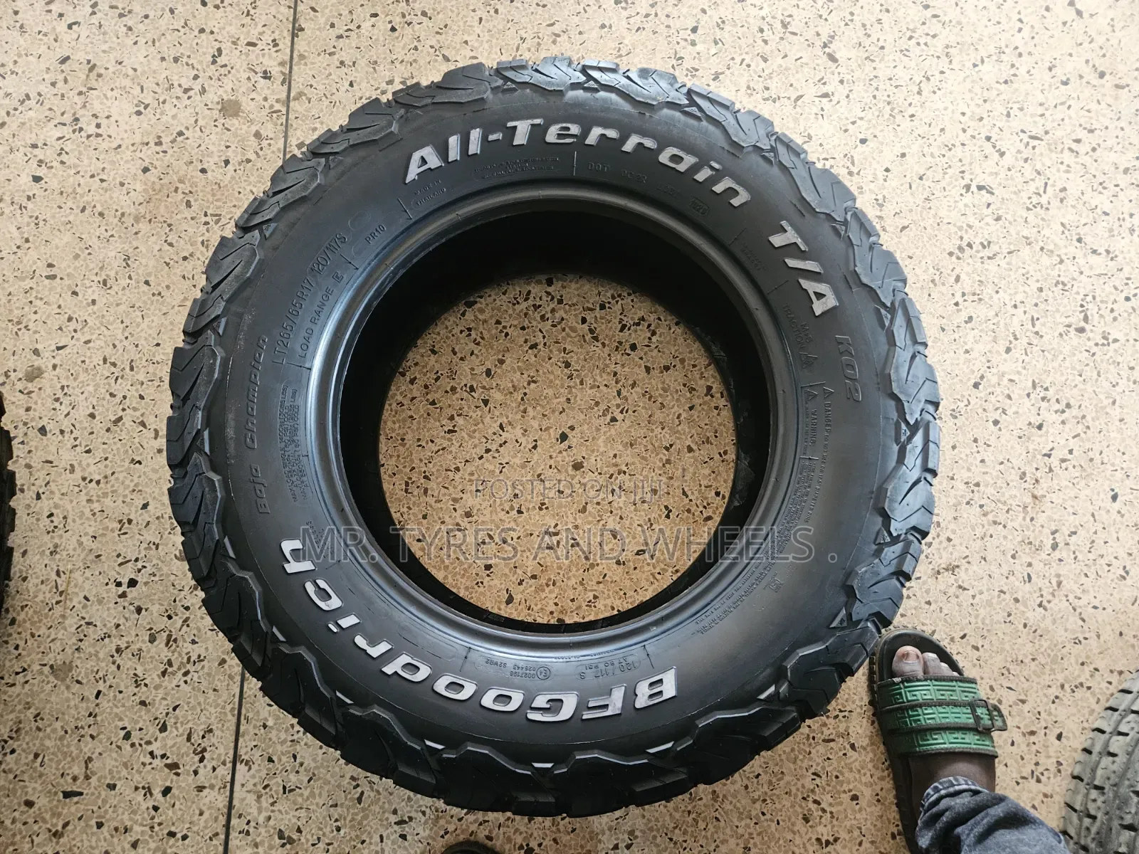265 65 R17 BFGoodrich All Terrain AT Used Bt Still Gd Tires Almost New
