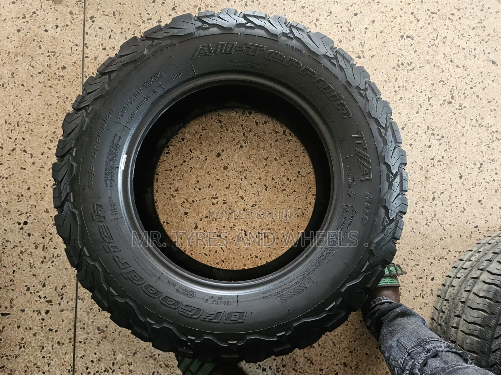 265 65 R17 BFGoodrich All Terrain AT Used Bt Still Gd Tires Almost New