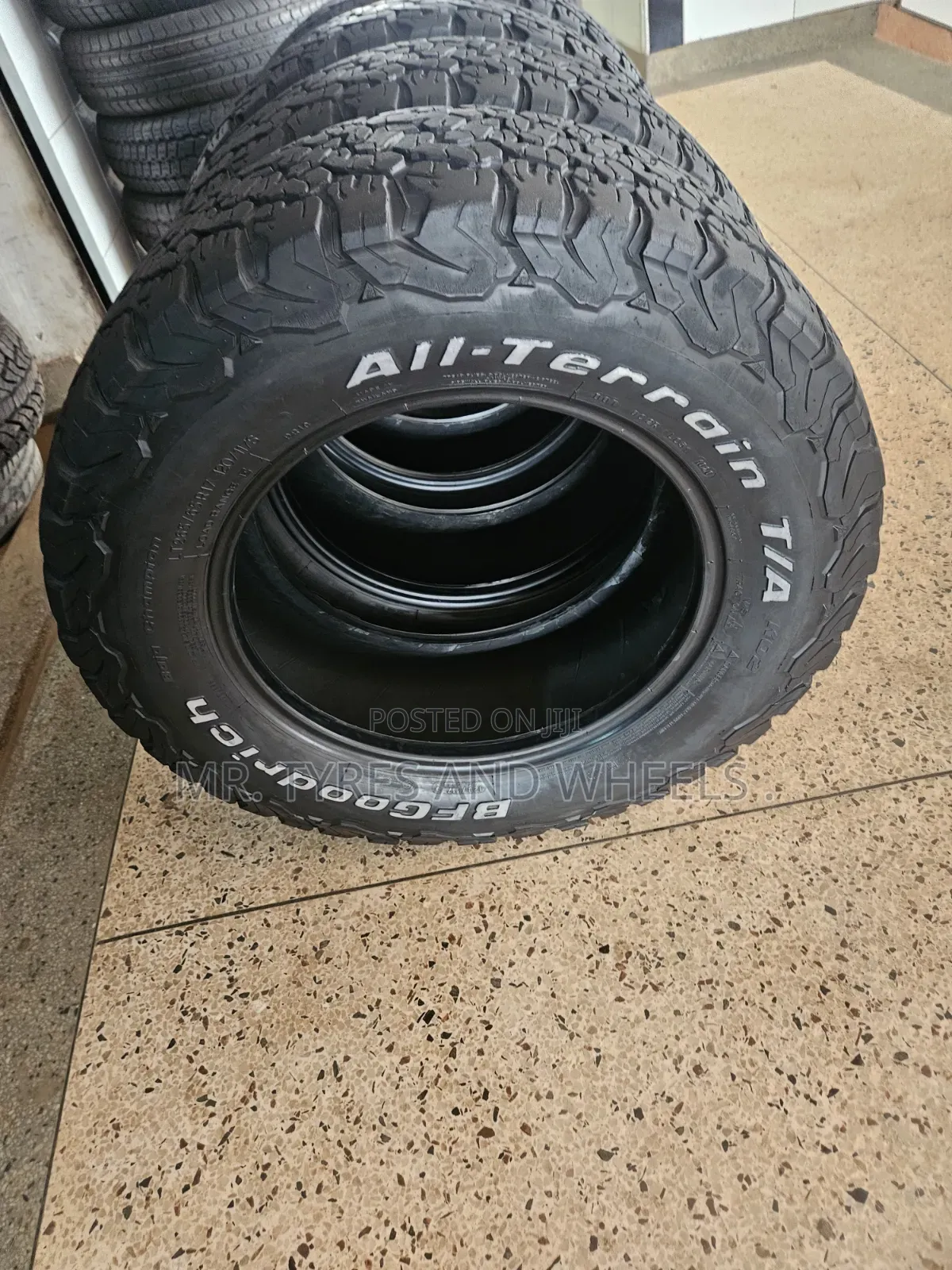 265 65 R17 BFGoodrich All Terrain AT Used Bt Still Gd Tires Almost New