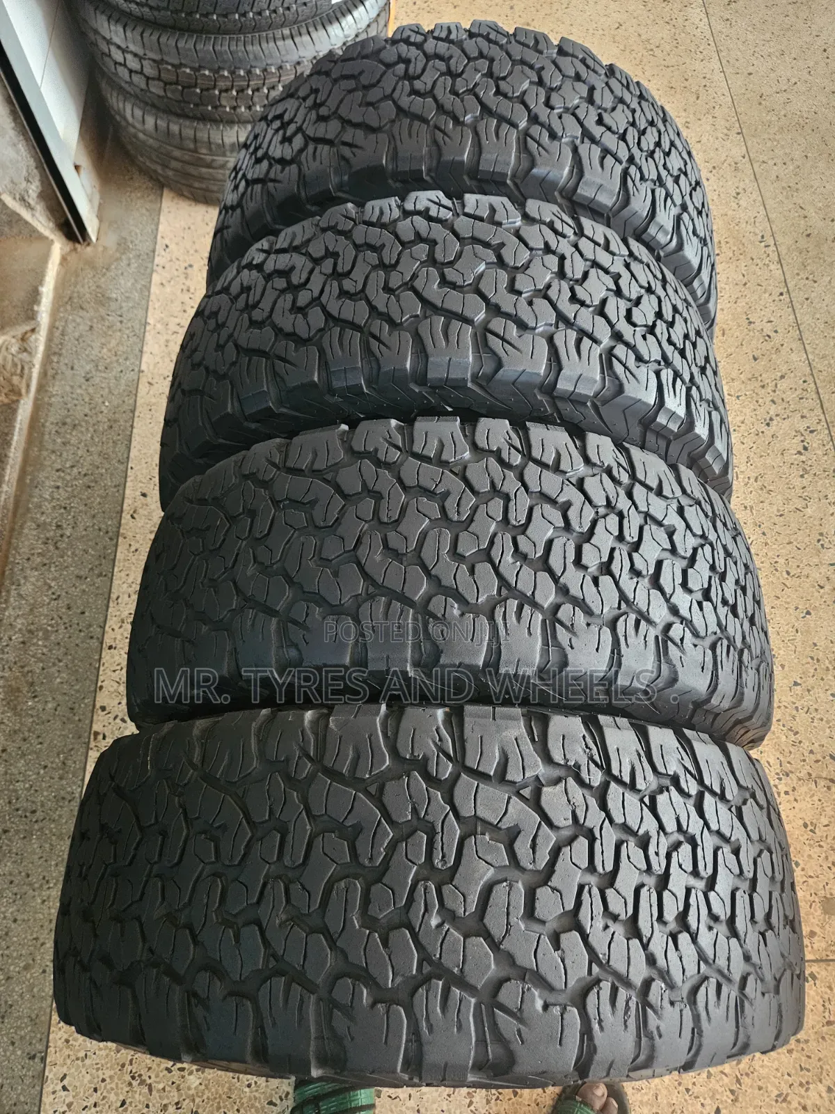 265 65 R17 BFGoodrich All Terrain AT Used Bt Still Gd Tires Almost New