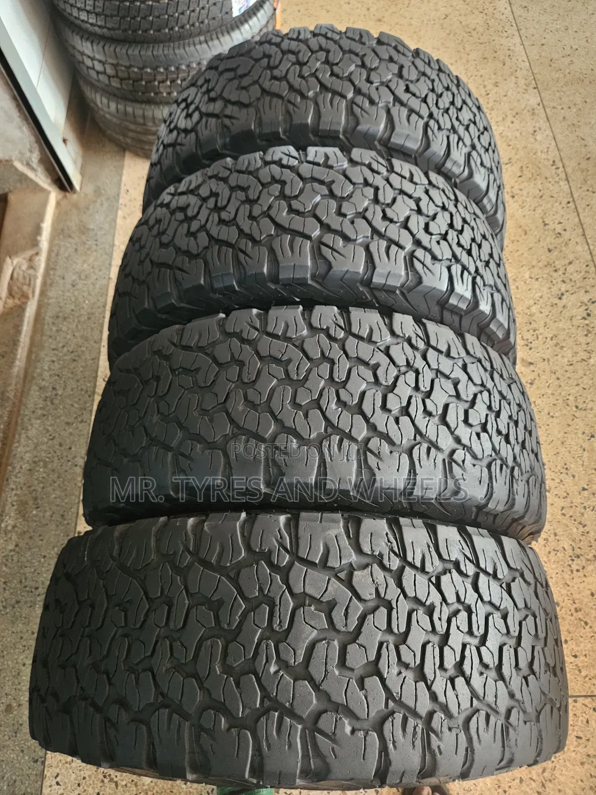 265 65 R17 BFGoodrich All Terrain AT Used Bt Still Gd Tires Almost New