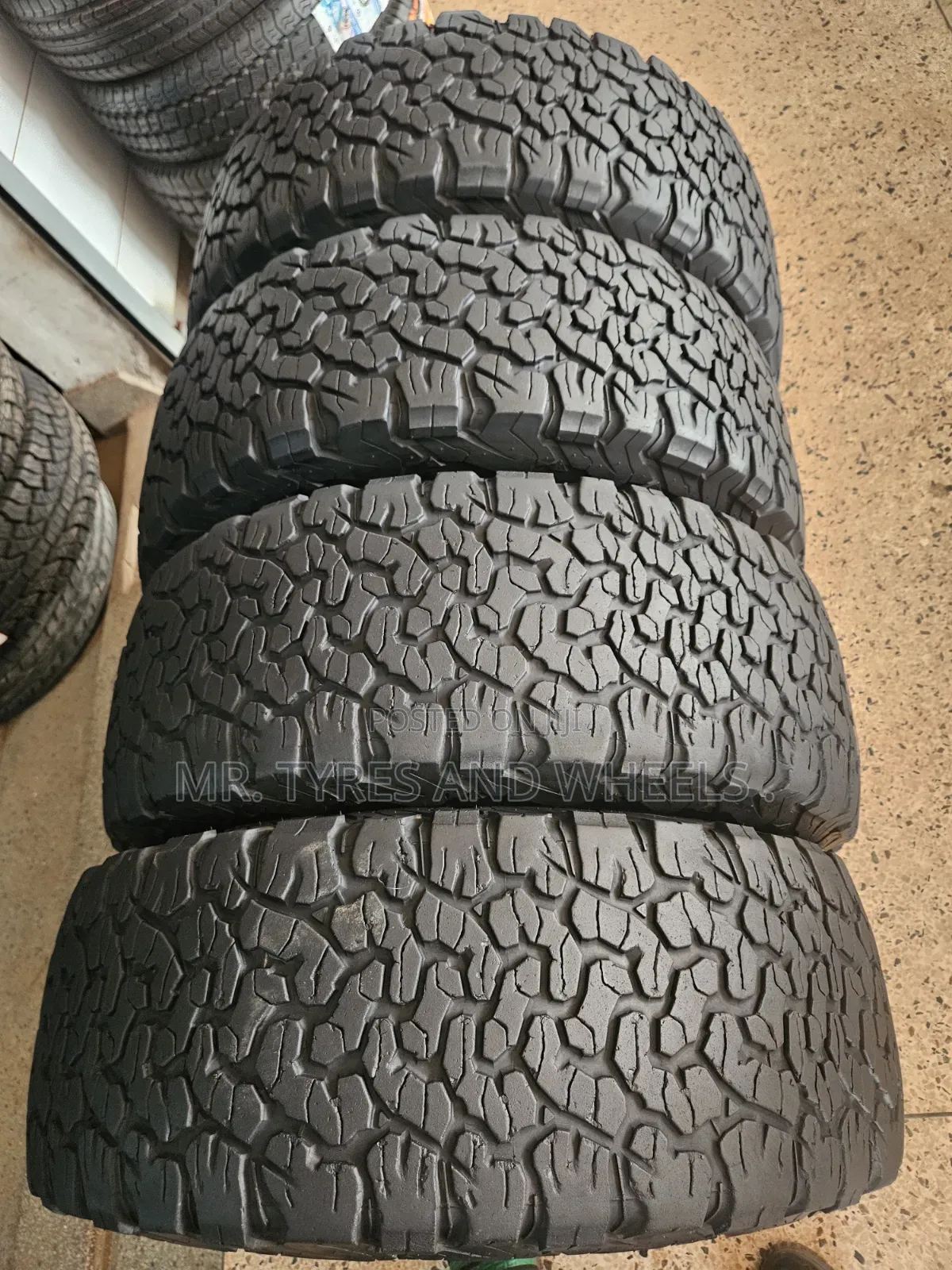 265 65 R17 BFGoodrich All Terrain AT Used Bt Still Gd Tires Almost New