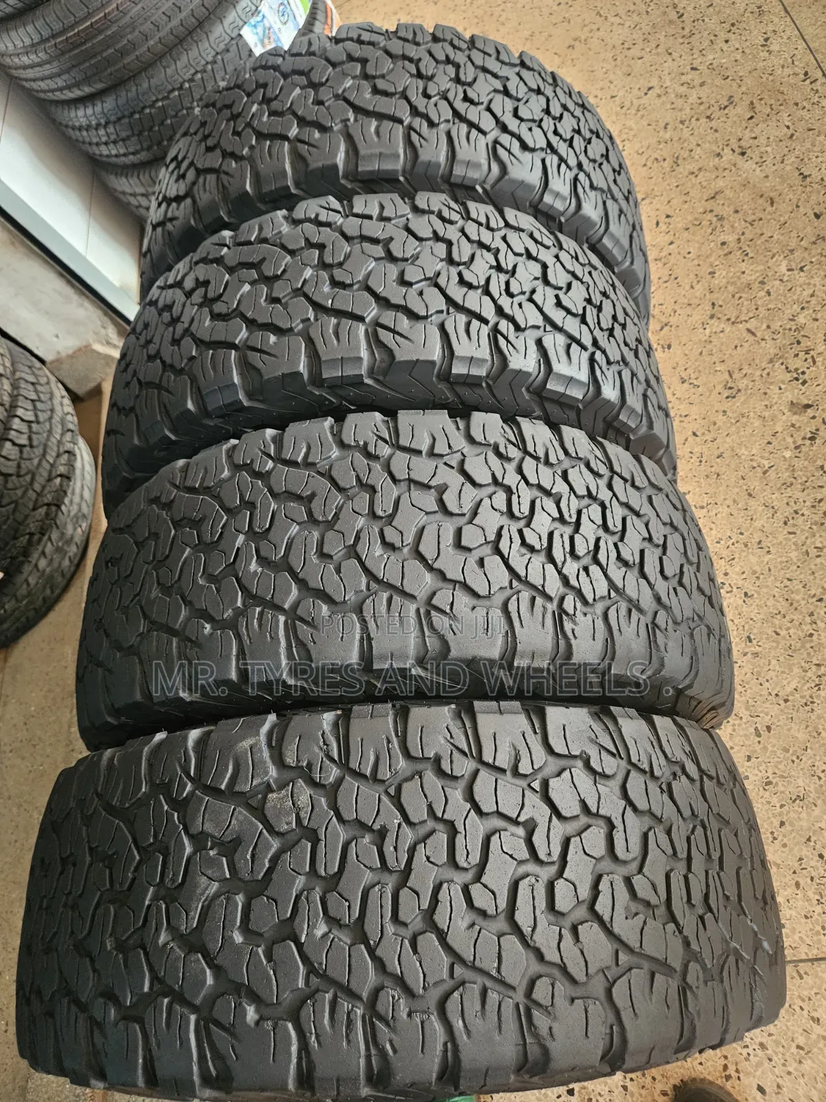 265 65 R17 BFGoodrich All Terrain AT Used Bt Still Gd Tires Almost New