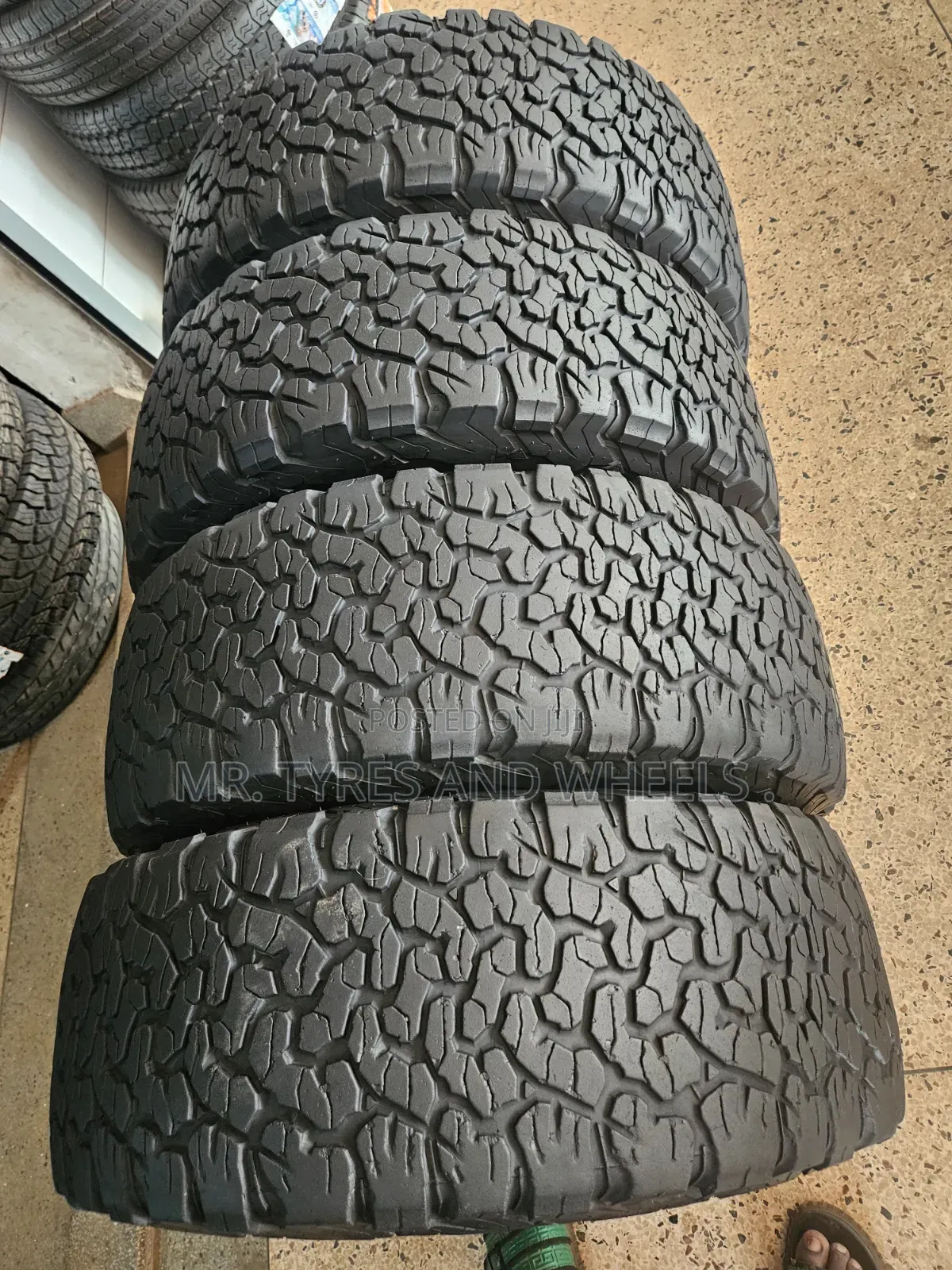 265 65 R17 BFGoodrich All Terrain AT Used Bt Still Gd Tires Almost New