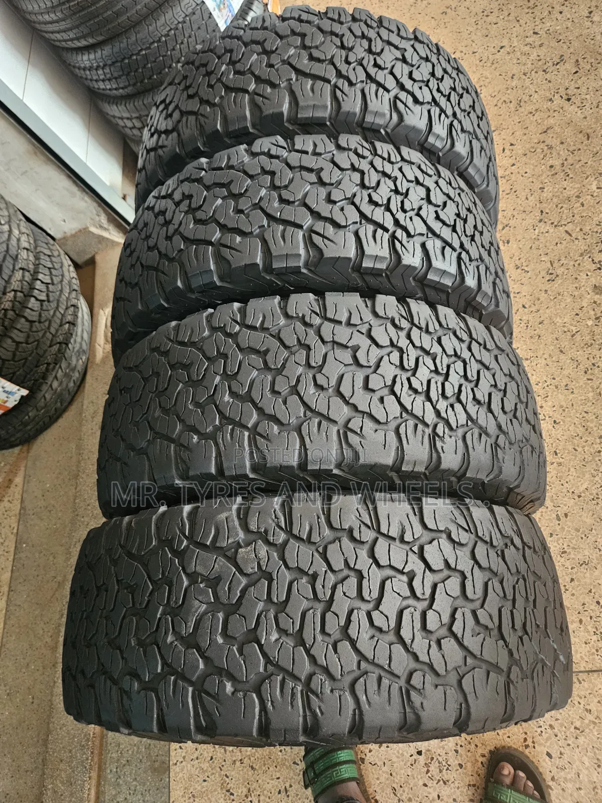 265 65 R17 BFGoodrich All Terrain AT Used Bt Still Gd Tires Almost New