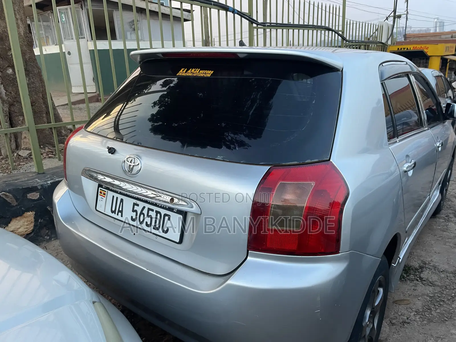 Toyota Allex 2007 Silver
