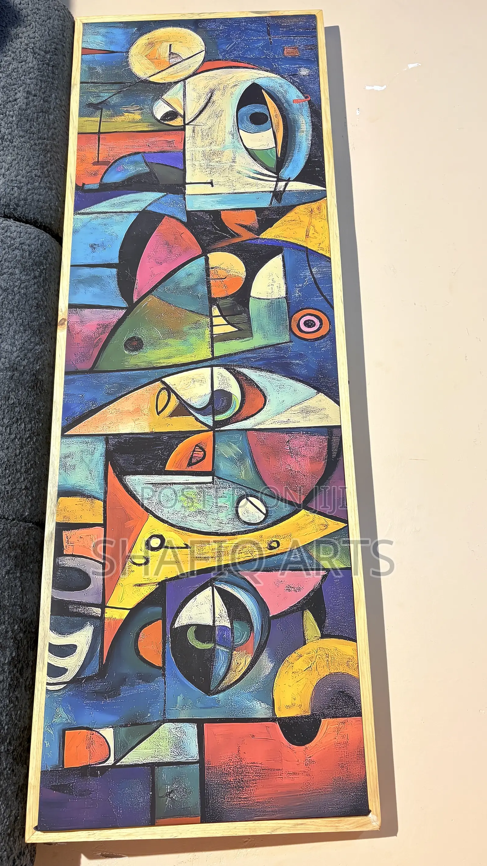 Picasso Abstract Wall Art Frame