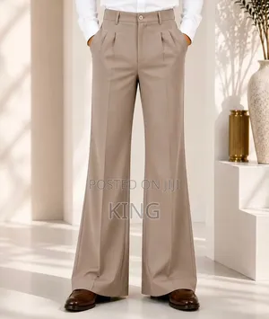 Bootcut Flared Trouser. Bellow Bottom Pants