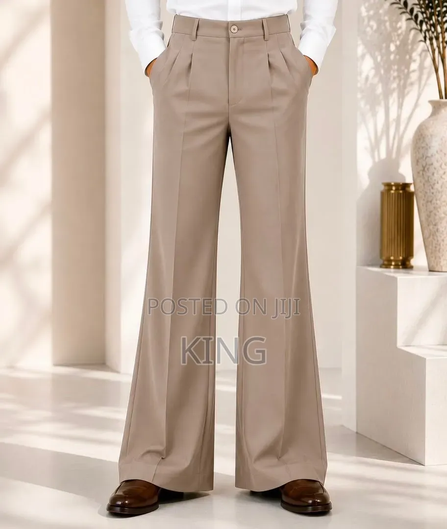 Bootcut Flared Trouser. Bellow Bottom Pants