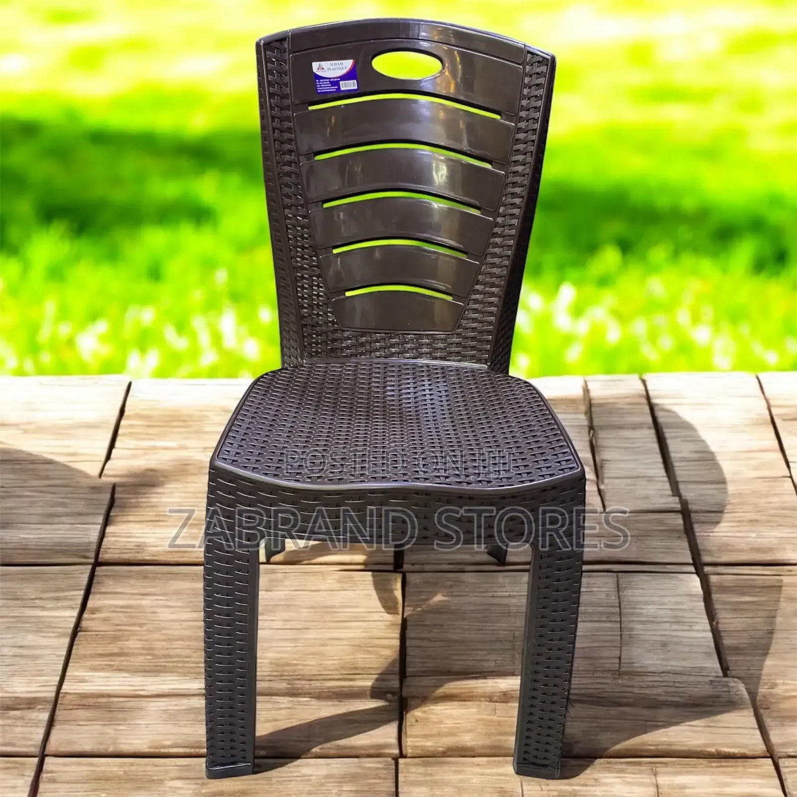 Plastic Rattan Dining Chair