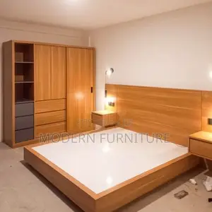 Modern Wooden Bed