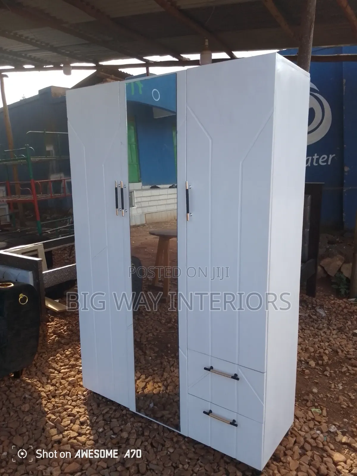 Long Mirror 4x6 Feet Wardrobe