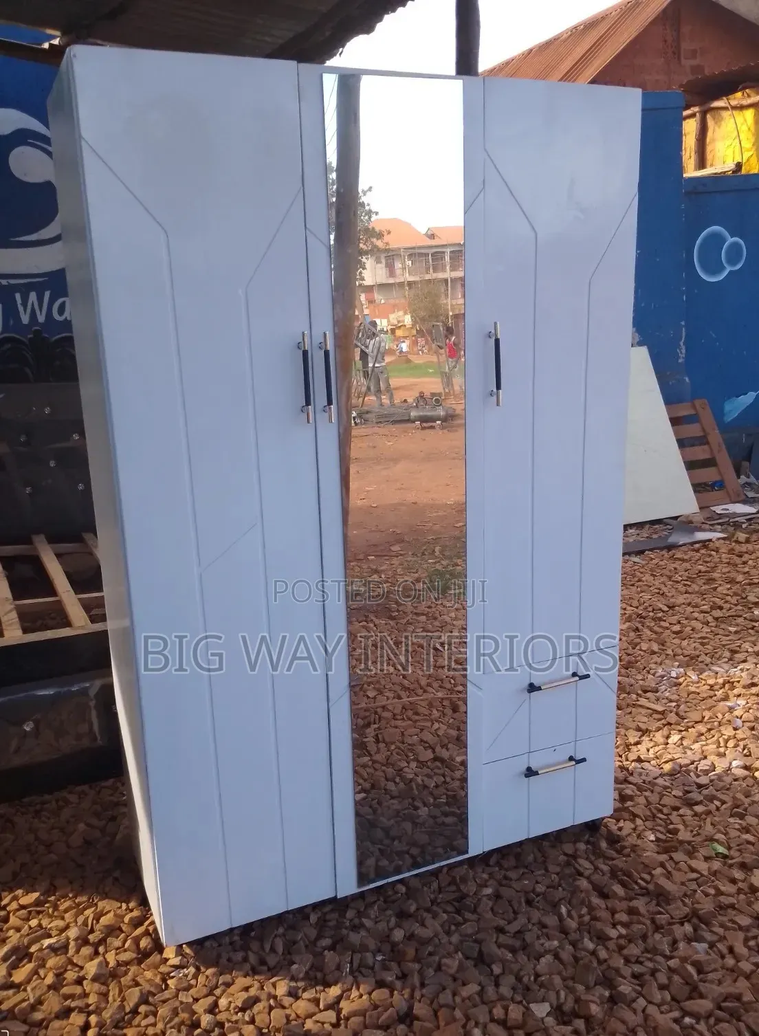 Long Mirror 4x6 Feet Wardrobe