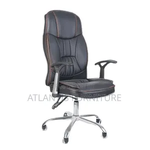 Office Recliner Chair Brown Thread