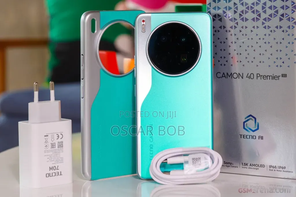 New Tecno Camon 40 Premier 5G 256 GB Green