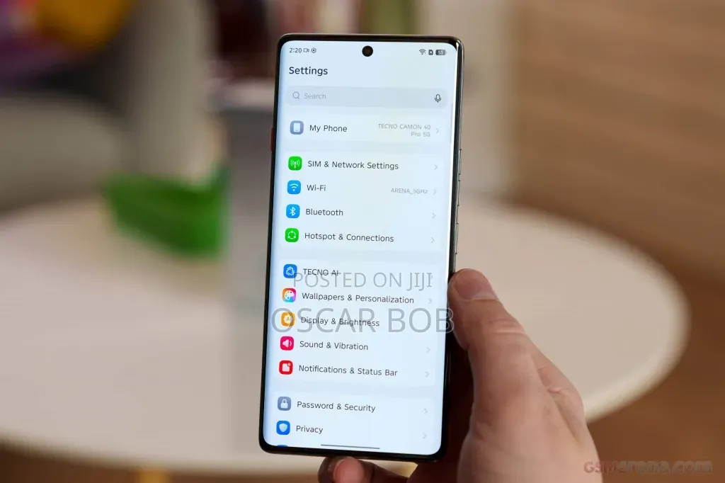 New Tecno Camon 40 Pro 5G 256 GB Black