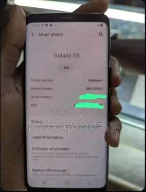 Samsung Galaxy S9 64 GB Black