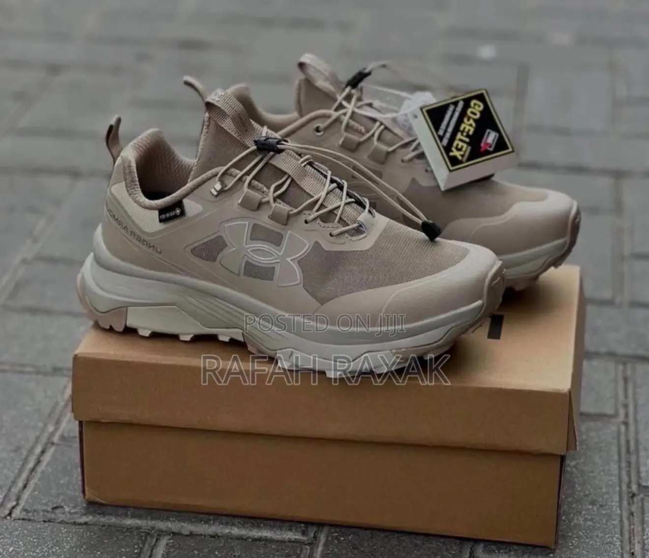 Original Men’s Brown Under Armour Outdoor Trail Free Hiker Sneakers