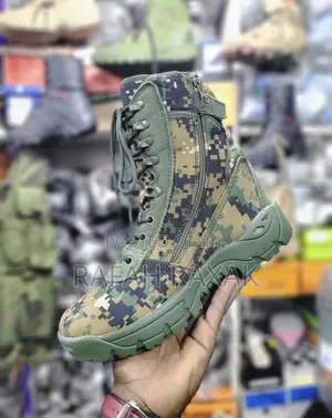 Original Men’S Comfort High Top Camouflage Military Desert Boots