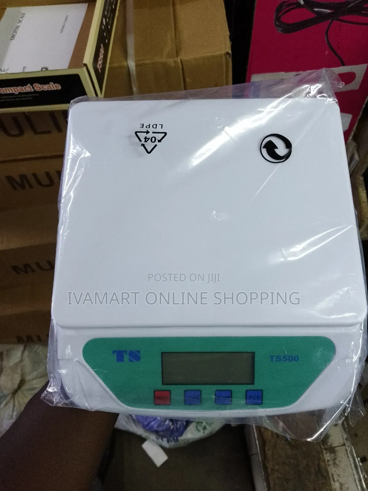 TS-500 Electronic Compact Scale - Digital Scale ( Up to 30kgs)