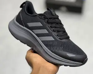 Original Black/Grey Adidas Lightmotion Lightweight Running Shoes
