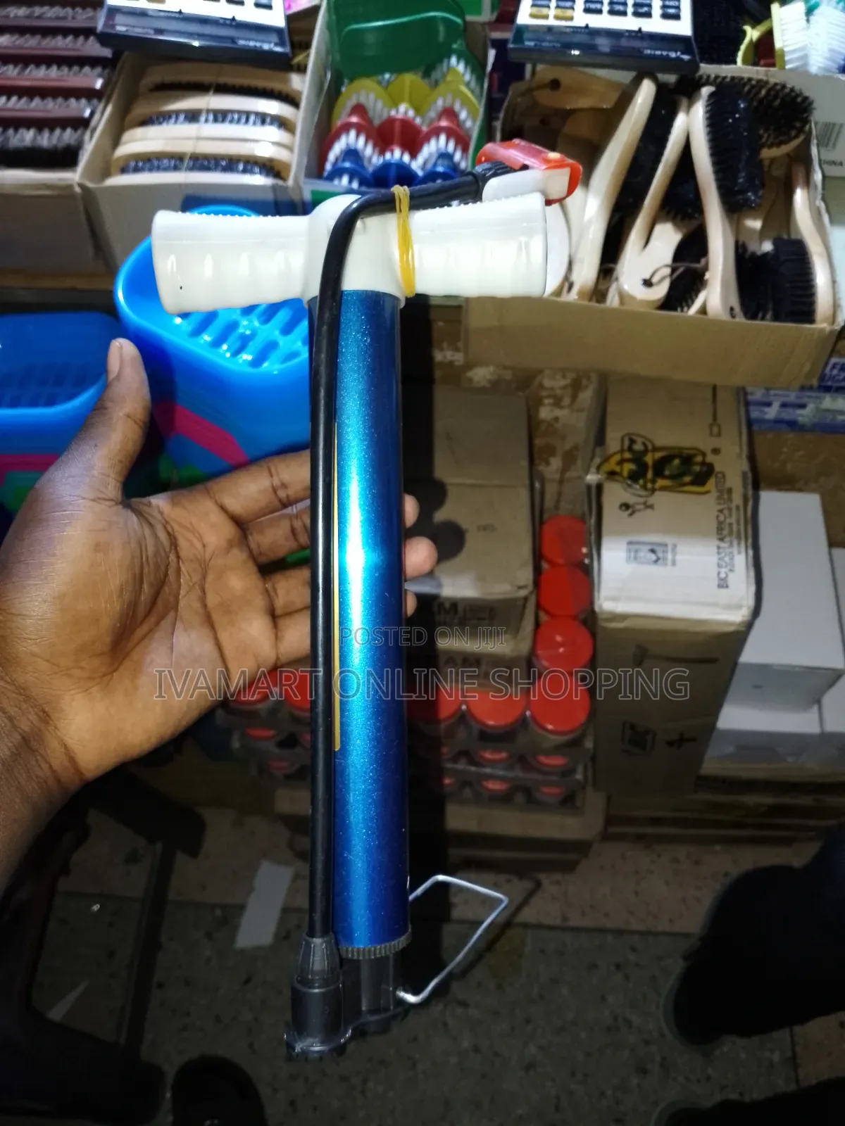Portable Hand Held Air Pump - For Bikes, Balls Etc