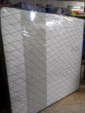 Eurofoam Premium Gold Memory Mattress.6*6*8inches.( Gray)