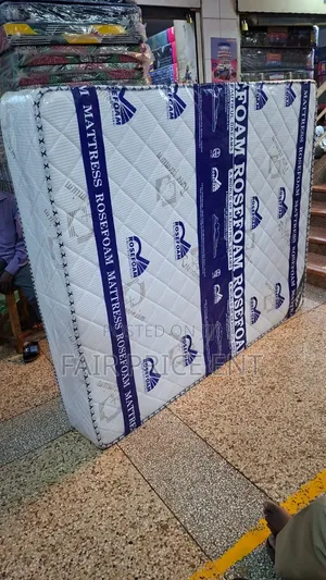 Rosefoam Premium High Density Hybrid Mattress.4*6*8inches.( Gray)