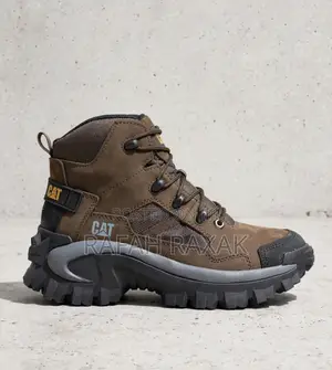 Men’s Chocolate CATERPILLAR Casual Invader Mid Vent High Sneaker Boots