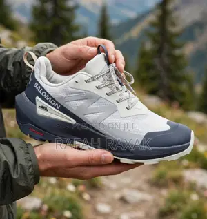Original Glacier Gray Salomon Elixir Activ GTX Hiking Sneakers