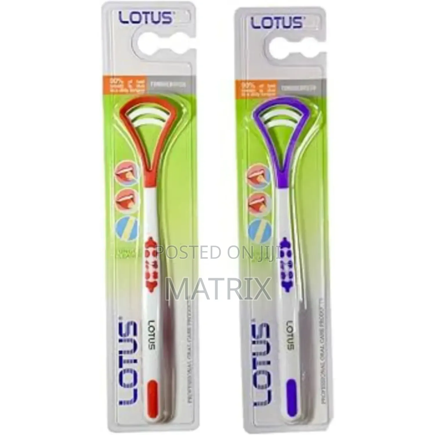 Lotus Brand Tongue Cleaner and Scraper Set